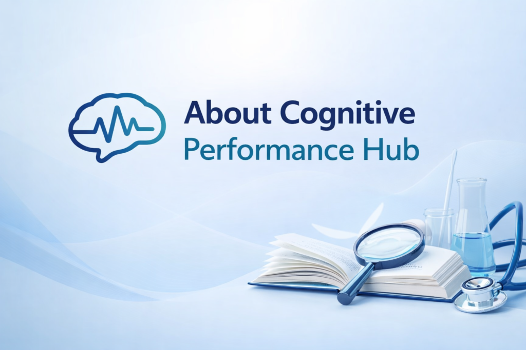 About Cognitive Performance Hub brain health mission and editorial standards