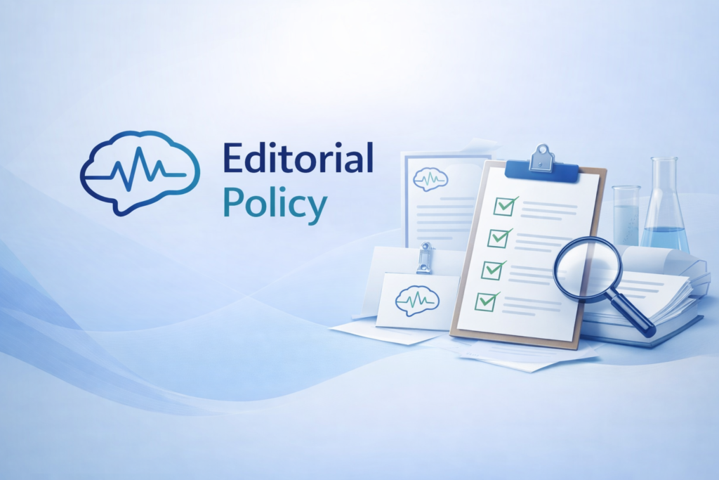 Editorial policy for brain health content and research standards