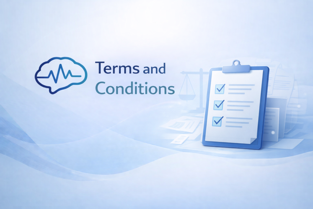 Terms and conditions page for Cognitive Performance Hub website usage and policies